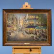 *Original Study* Paris Café by Thomas Kinkade Studios 22  x 31.5  Online now