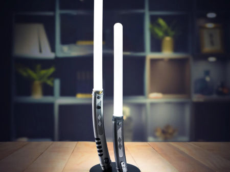 Ukonic Star Wars Ahsoka 10  Lightsaber Table Lamp Online now