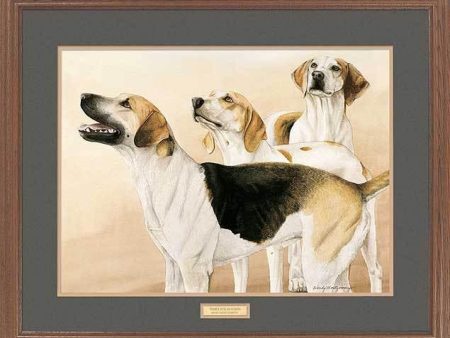 Three Fox Hounds Hot on Sale