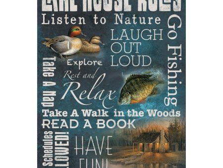 Lake House Rules on Sale