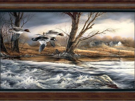 Rushing Rapids - Museum Canvas on Sale