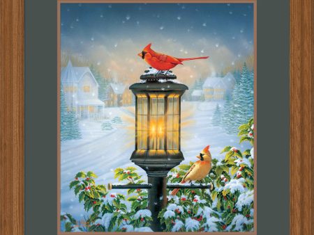 Evening Glow - Cardinals - Limited Edition Paper Fashion