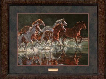 Wet Paints Forever—Horses - GNA Premium Print Hot on Sale