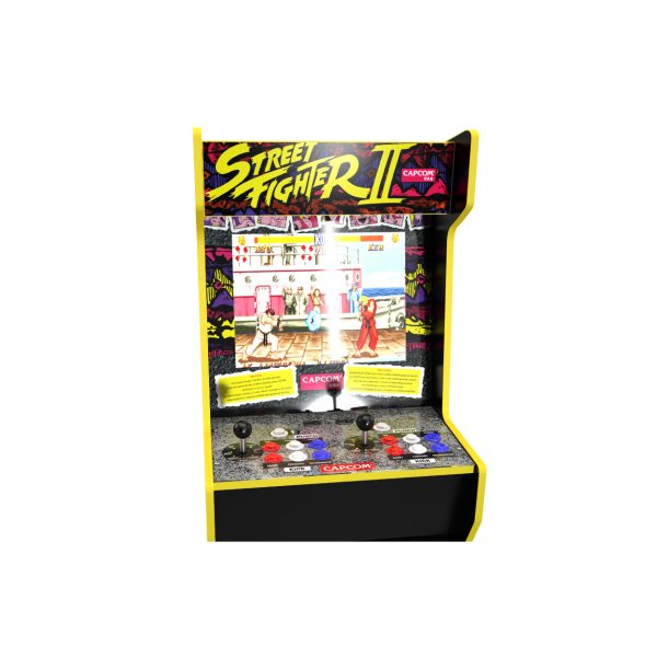 Arcade1UP Street Fighter Capcom 12-in-1 with Light-Up Marquee Online Sale