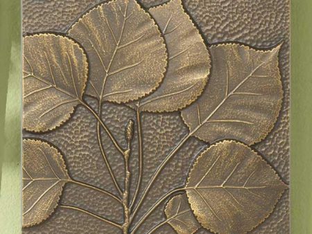 Bronze—Aspen Leaf For Cheap