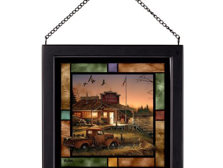 Total Comfort - 9  x 9  Stained Glass Art Online Sale