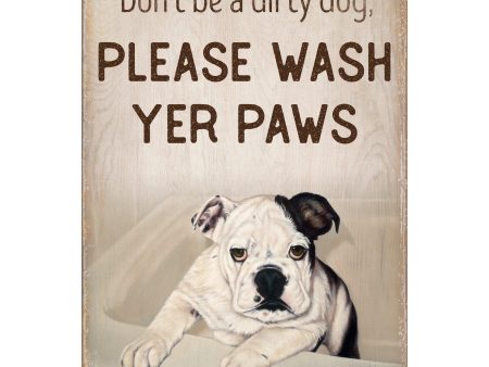 Wash Yer Paws - Dog For Cheap