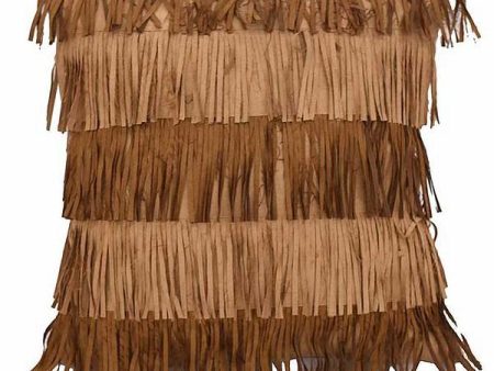 Faux Leather Fringe on Sale