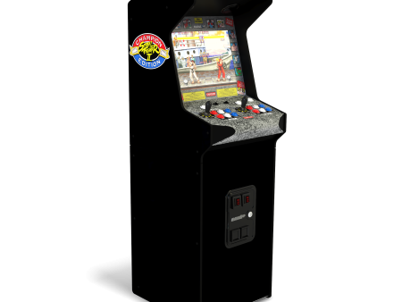 Arcade1Up Street Fighter II: CHAMPION EDITION - 14-in-1 Deluxe Arcade Machine with Light-Up Marquee For Discount