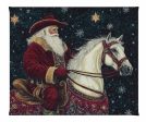 Saddle Up, St. Nick - Gallery Wrapped Canvas For Sale