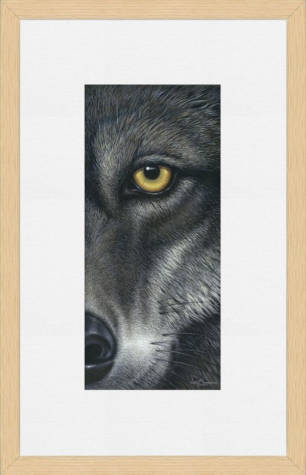 Who s Afraid—Wolf - Paper Print For Cheap