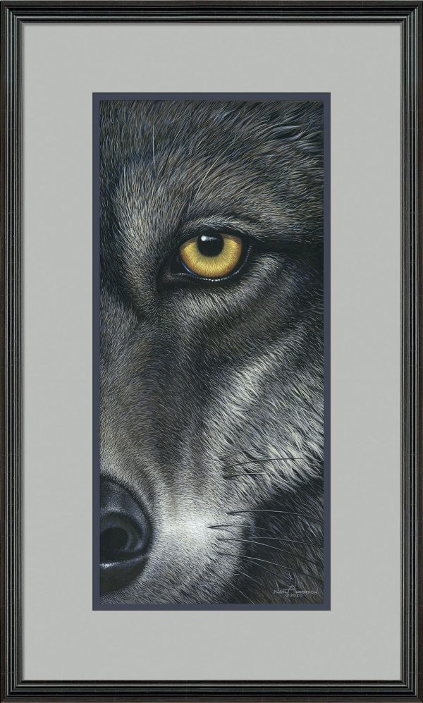 Who s Afraid—Wolf - Paper Print For Cheap