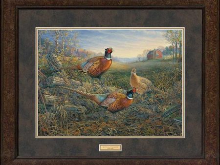 Autumn Afternoon—Pheasants - GNA Premium Print For Sale