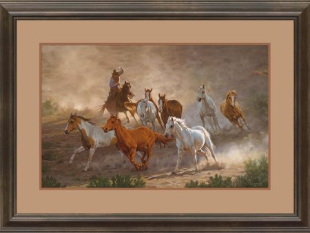 Tumalo Roundup—Horses - Limited Edition Paper Sale