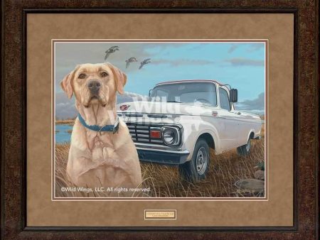 Old Reliable—Yellow Lab - GNA Premium Print Cheap