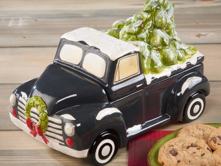 Tree-Toting Truck - Cookie Jar Online