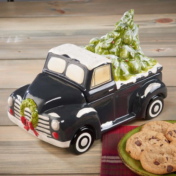 Tree-Toting Truck - Cookie Jar Online