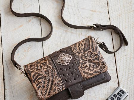 Prairie Smoke Foldover Crossbody Supply