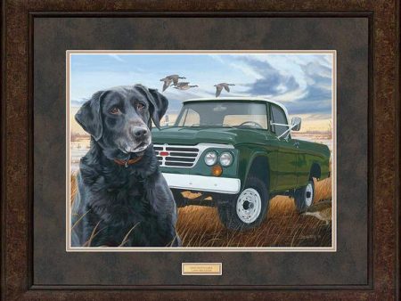 Old Dependable—Black Lab - GNA Premium Print Discount