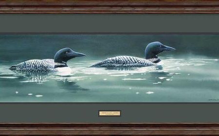 Emerald Lake—Loons - Limited Edition Paper Cheap