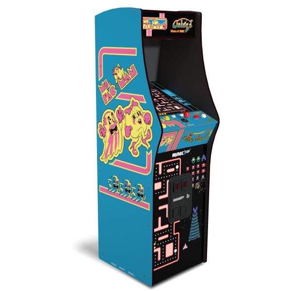 Arcade1up Ms. PAC-MAN & GALAGA Class of ‘81 Deluxe Arcade Machine 12-in-1 Game Fashion