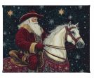 Saddle Up, St. Nick - Gallery Wrapped Canvas For Sale