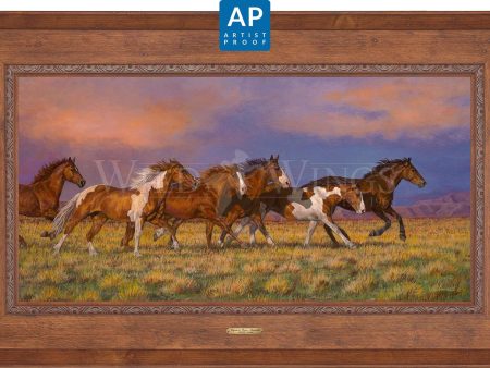 Unbroken—Horses; Artist Proof Edition (AP) Hot on Sale