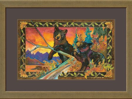 Berry Funny-Black Bears - Limited Edition Paper Online Sale