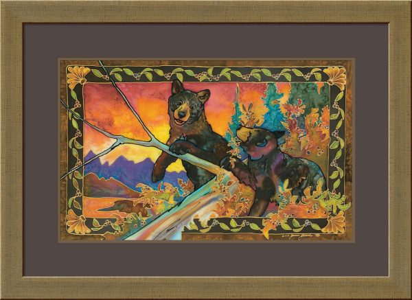 Berry Funny-Black Bears - Limited Edition Paper Online Sale