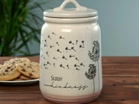 Dandelion Dreams Ceramics Canister Cheap