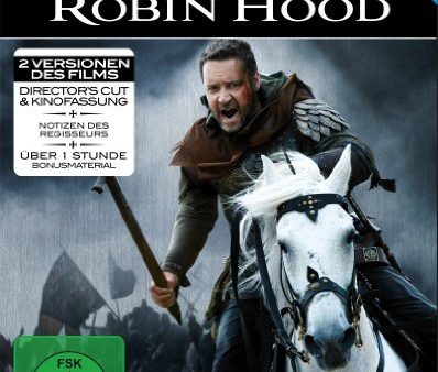 NEW ROBIN HOOD (EXTENDED DIRECTOR  - ROBIN HOOD (2010) (STEELBOOK) (BLU-RAY) Online Hot Sale